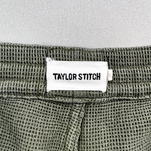 Taylor Stitch Apres Olive Green Sweatpants - Picture 6 of 11